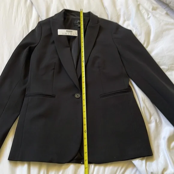 NWT J. Crew Bi-stretch Parke Black Blazer Size 4 Tall
